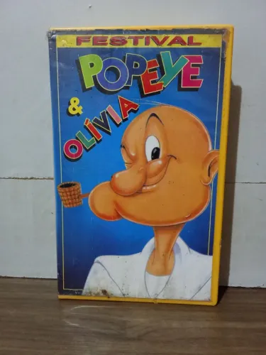 Vhs filme festival Popeye & Olivia (dublado)