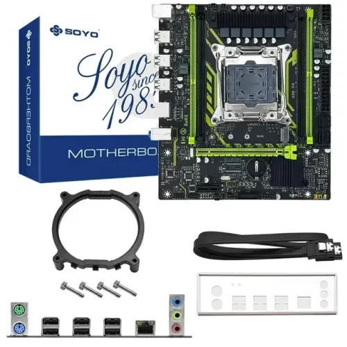 Placa Mãe Soyo, XEON, mATX, DDR4, X99, 12x 32,36
