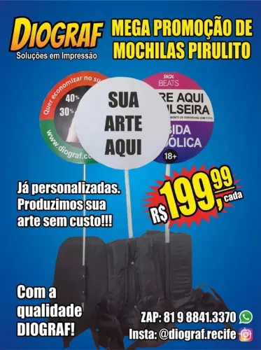 mochila pirulito