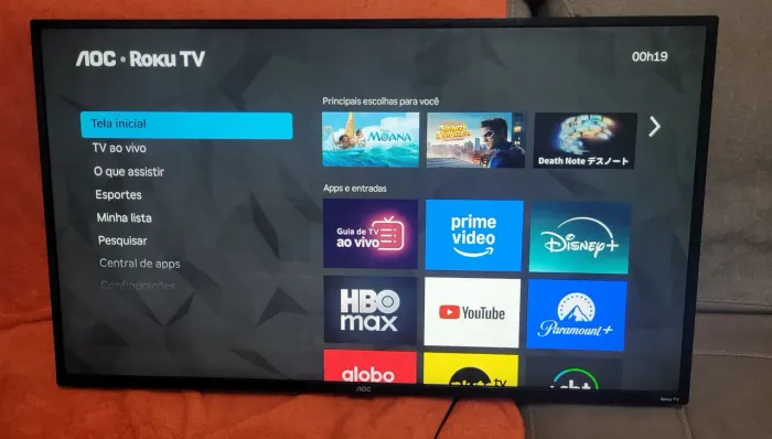 Tv 43 smart AOC roku entrego 