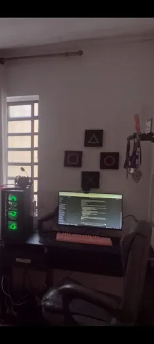 Setup Gamer - Pc Gamer, mesa,monitor,mouse, mousepad e teclado. 