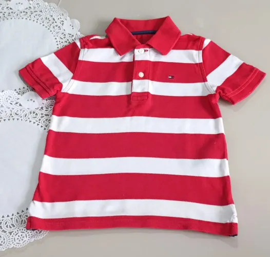 Polo Tommy infantil 3-4 anos 