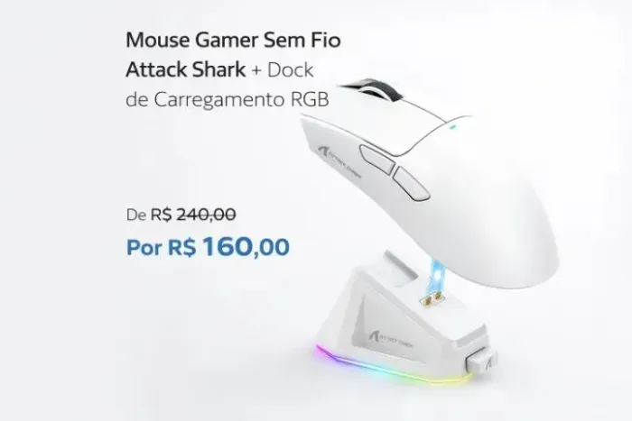 Mouse Attack Shark X11 (Novo - Lacrado)
