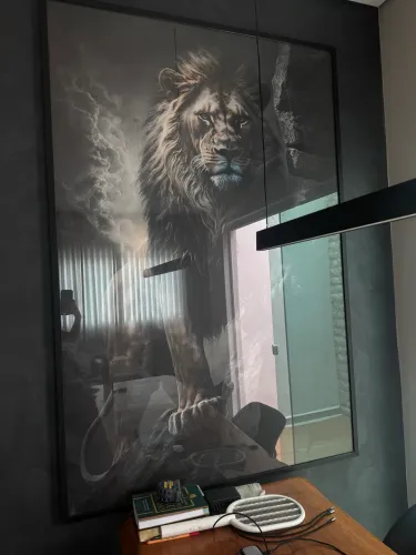 Quadro Leão de Judá 