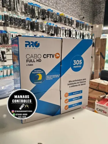 Caixa Cabo de Rede CFTV Cat5 305 metros#