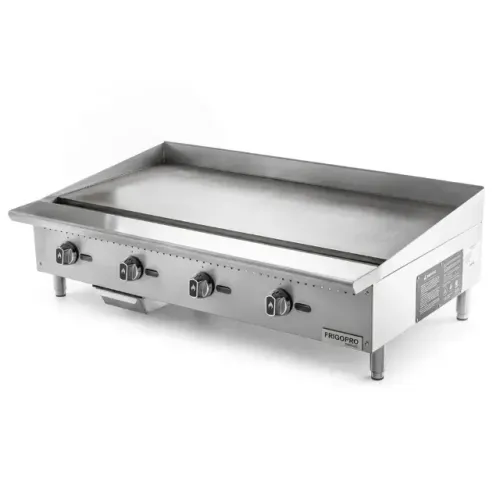 Chapa a gás 1,20M Frigo queimadores em aço inox / pronta entrega