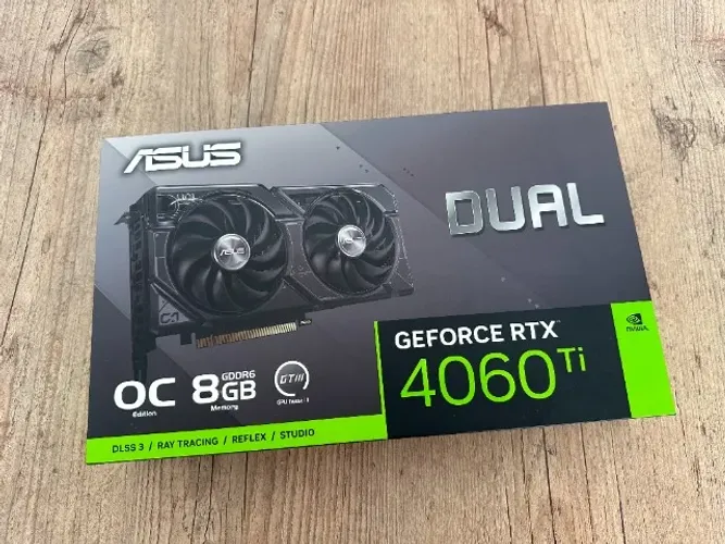 PLACA DE VÍDEO ASUS GEFORCE RTX 4060 TI OC EDITION 8GB GDDR6 (NOVA)