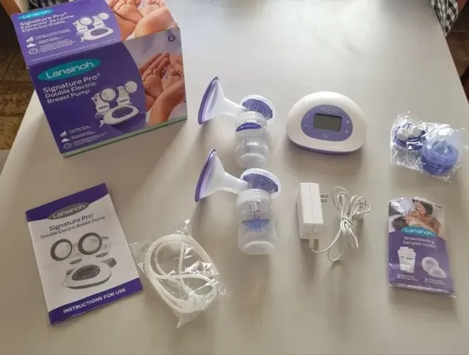 Bomba Amamentação Lansinoh - Kit completo