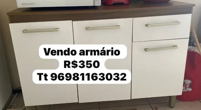 Vendo armário e guarda roupas