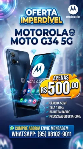 Celular Moto G-34