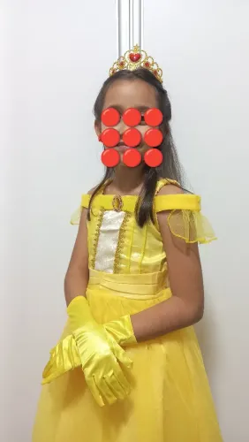 Vestido Fantasia Bela