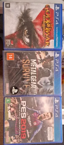 Jogos nunca usados PS4