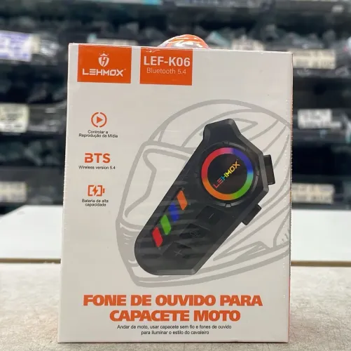 Microfone para capacete