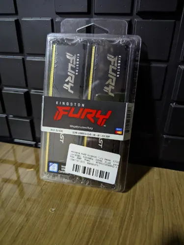 (Novo) Memória RAM Kingston Fury Beast, 32GB (2x16GB), 5200MHz, DDR5, CL40