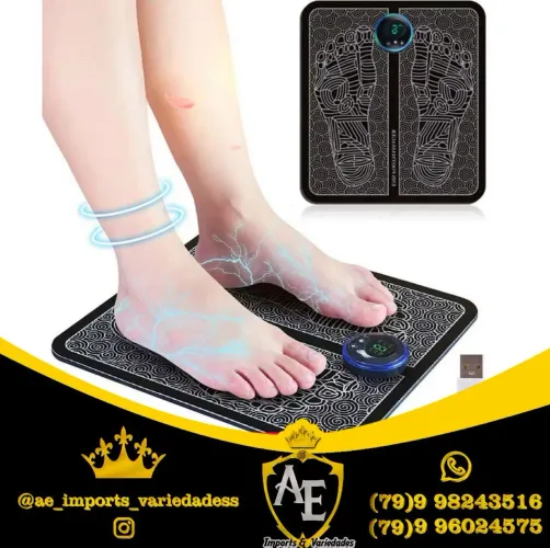 Massageador eletromagnetico para pés