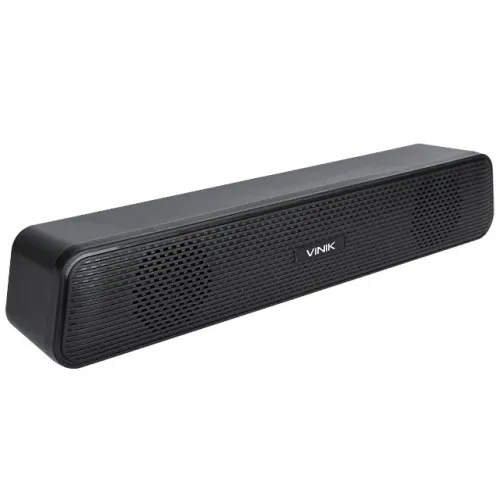 Caixa De Som Soundbar Vinik Dynamic 2.0 6w P2 Preto