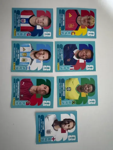 Figurinha dos Craques da copa 2026