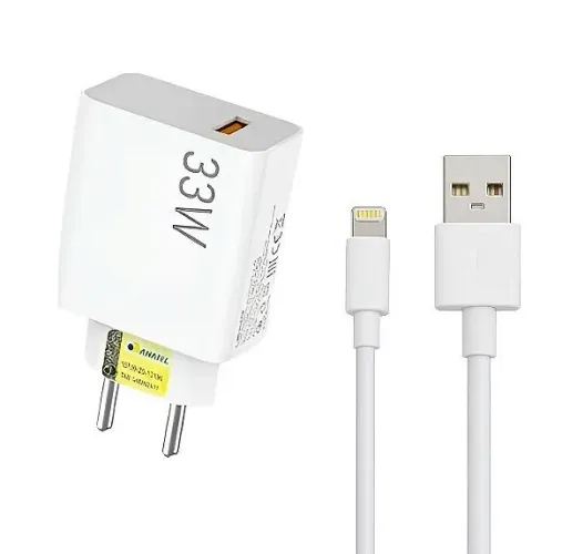Carregador de iphone ligtning 33W.