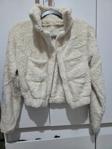 Jaqueta de frio branca