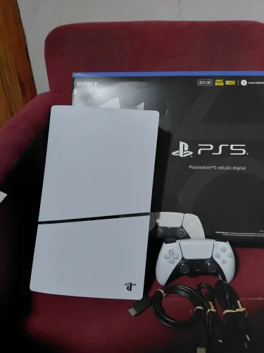 PS5 Edição Slim Digital 825GB Novo Lacrado
