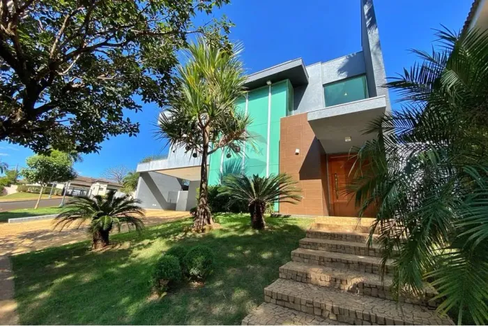Casa à venda 435m² com 5 quartos sendo 4 suítes, no condomínio Arara Azul, Ribeirão Preto