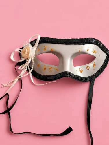 Máscara de Carnaval Veneziana Elegante