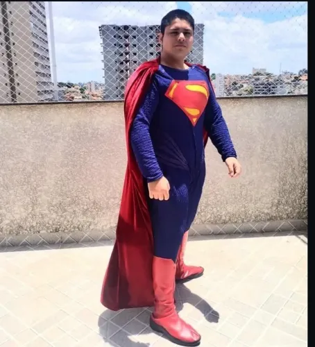 Cosplay Superman Fantasia Profissional