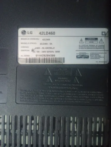 Tv de 42 polegadas LG 300 reais 