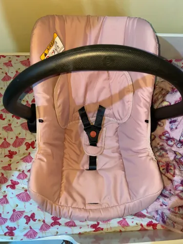 Bebê Conforto Galzerano Grid Rosa