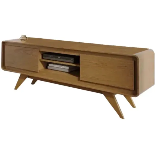 Rack Moderno 220cm para Tv Até 65 Polegadas 2 Portas p65