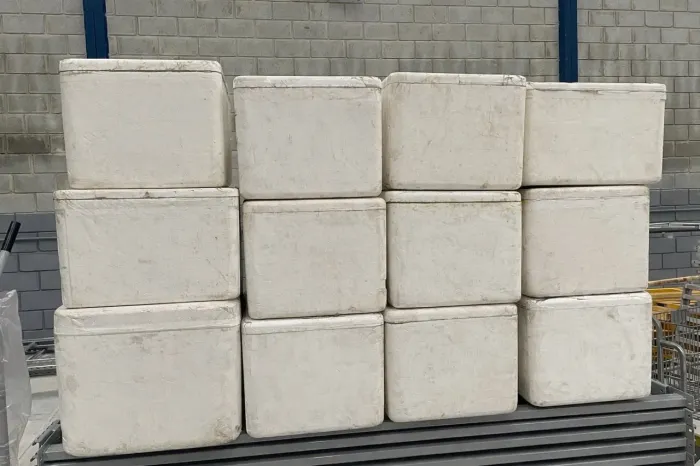Caixa isopor