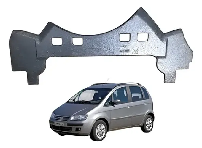 Isopor Inferior Banco Traseiro Fiat Idea Attractive 1.4 2012 Preto