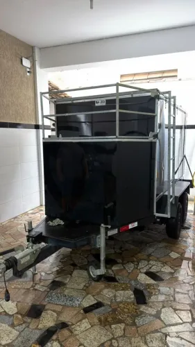 Carretinha Baú Trailer