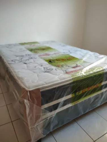 Cama Box Casal Conjugada Macro Topázio 138x188x58 - Nova e Embalada!!