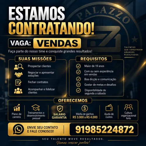 Vagas de emprego