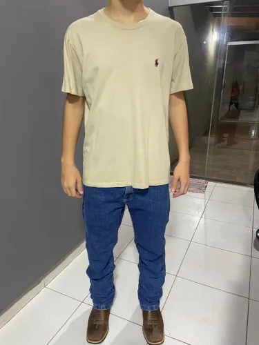 Camisa bege ralph Lauren