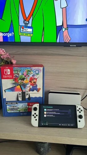 Nintendo SW Oled 512gb desbloqueado (usado)