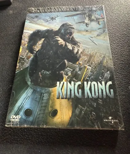 02 DVDs King Kong e Planeta dos Macacos