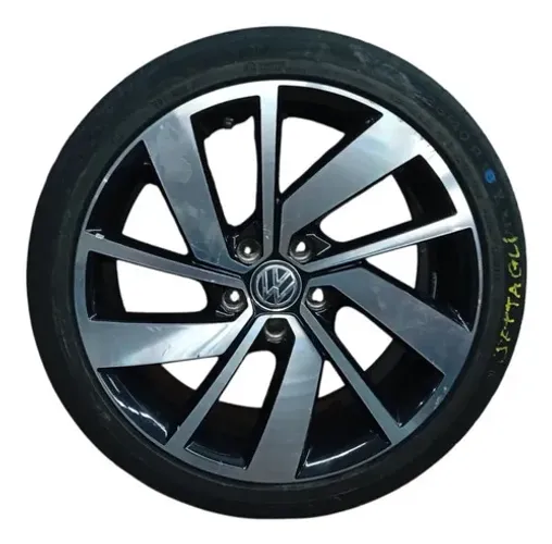 Jogo de Rodas com Pneus Usados para VW Jetta Gli 2020 - Cor Preta