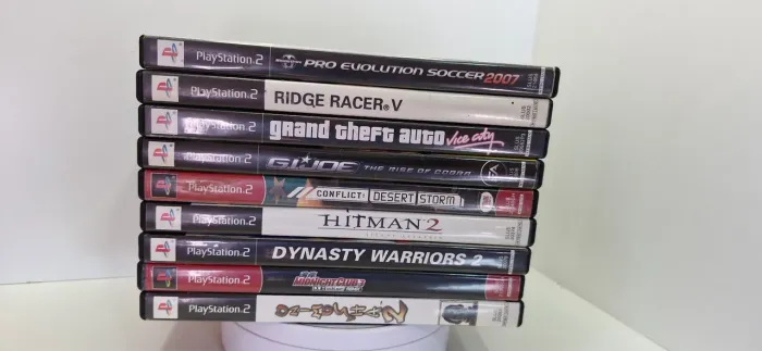 Jogos ps2 americano e europeu