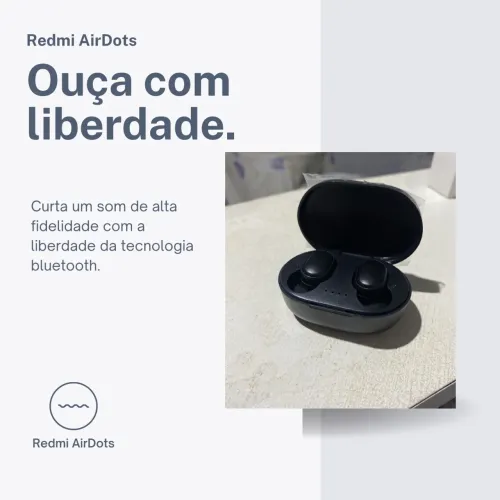 ? Redmi AirDots - Ouça com liberdade!