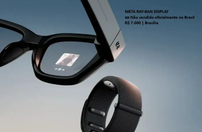 META RAY-BAN DISPLAY IA + TELA INTEGRADA