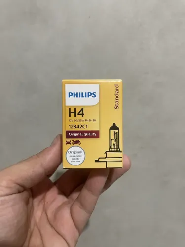 Lampada Philips Halogena H4 12v 60w/55w Standard 12342c1
