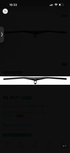 Guidon integrado carbono tsw quest