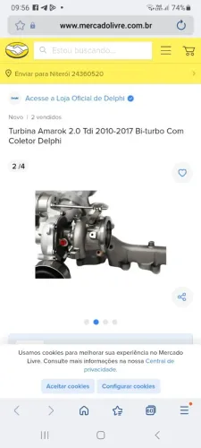 Carro turbina Amarok