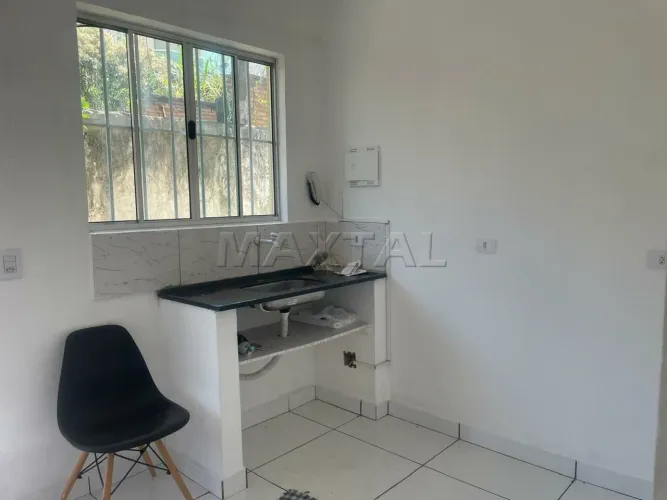 Casa para locação, 1 quarto, cozinha, banheiro, área externa, 35m² no Imirim
