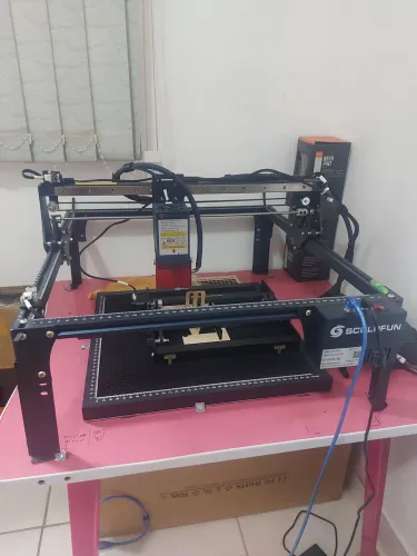Sculpfun S30 pro max 20w + comeia + rolo + compressor ar
