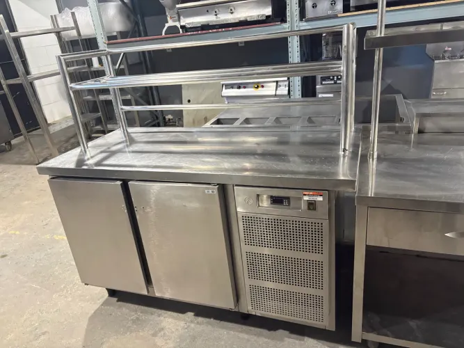 Balcão Refrigerado 2 portas Berta 1,50x0,70 (Aceito Cartão)