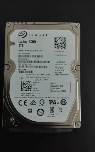 HD SSHD Seagate 1TB Notebook / PS4