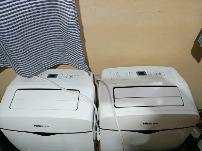 Ar condicionado Hisense portátil 110V 12.000btus novíssimo. Nunca foram utilizadas.